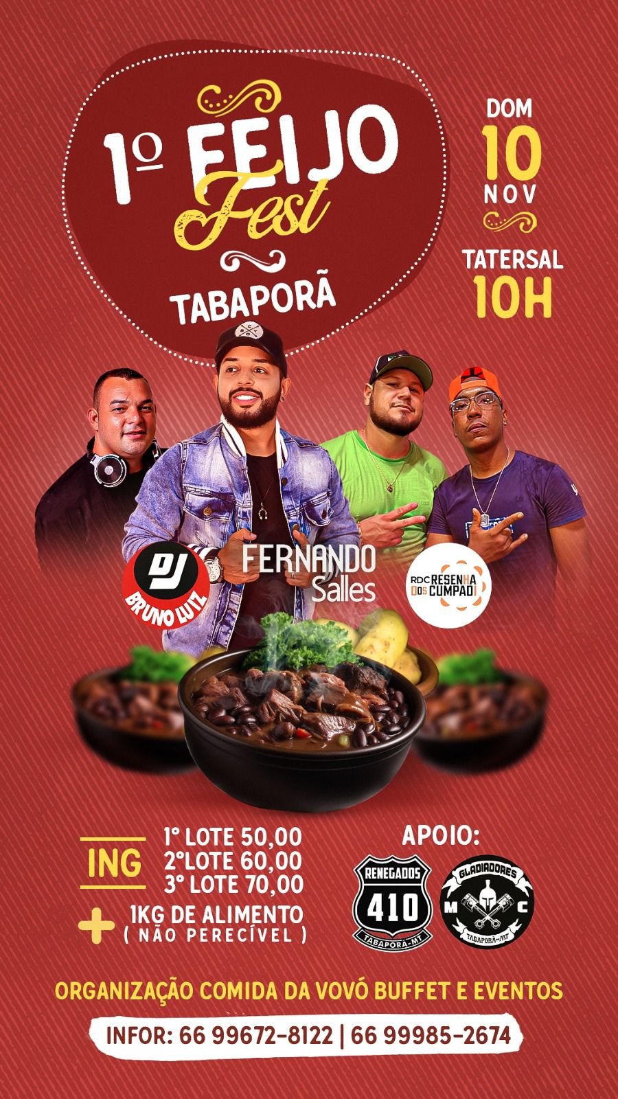 Primeiro Feijo Fest Tabaporã